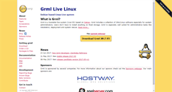 Desktop Screenshot of grml.org