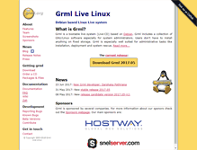 Tablet Screenshot of grml.org